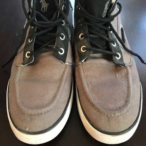 Polo canvas chukka shoes size 9.5